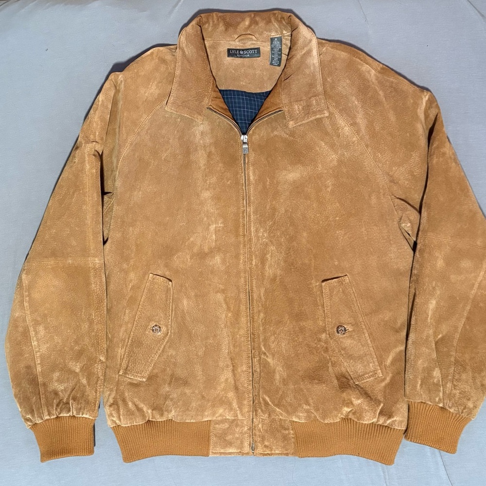 Soft genuine leather bomber jacket
